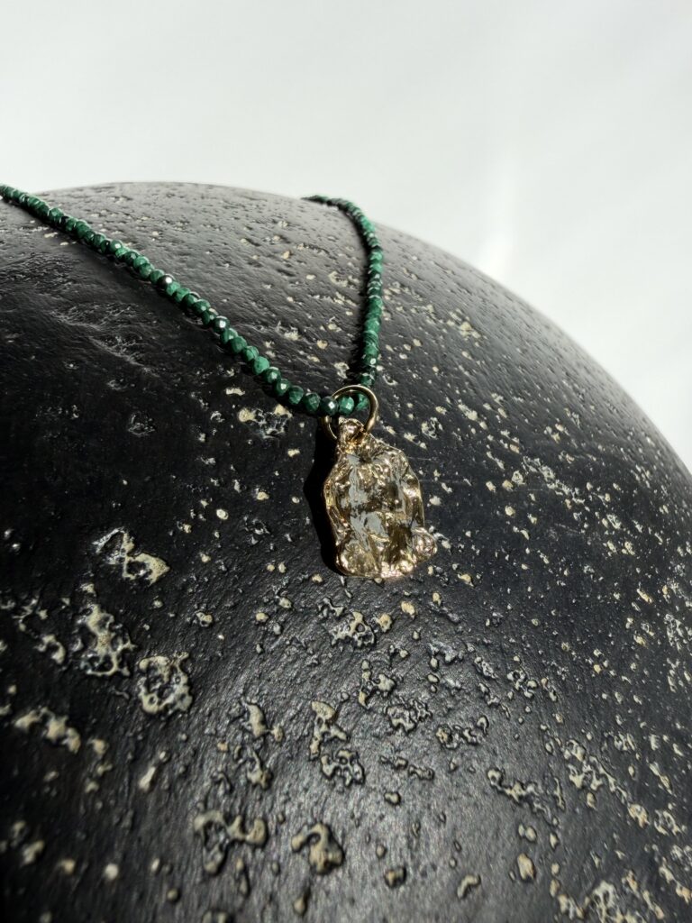 Collier Malachite SOUFFLE STELLAIRE