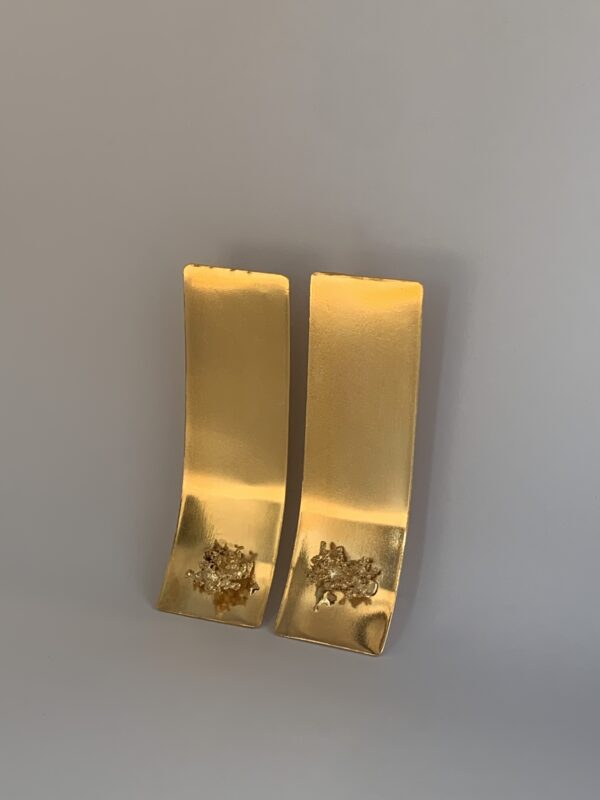 Boucle d’oreille pépite