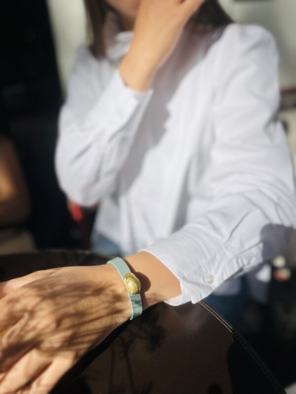 Bracelet Coeur de cuillère Sauge – Image 2