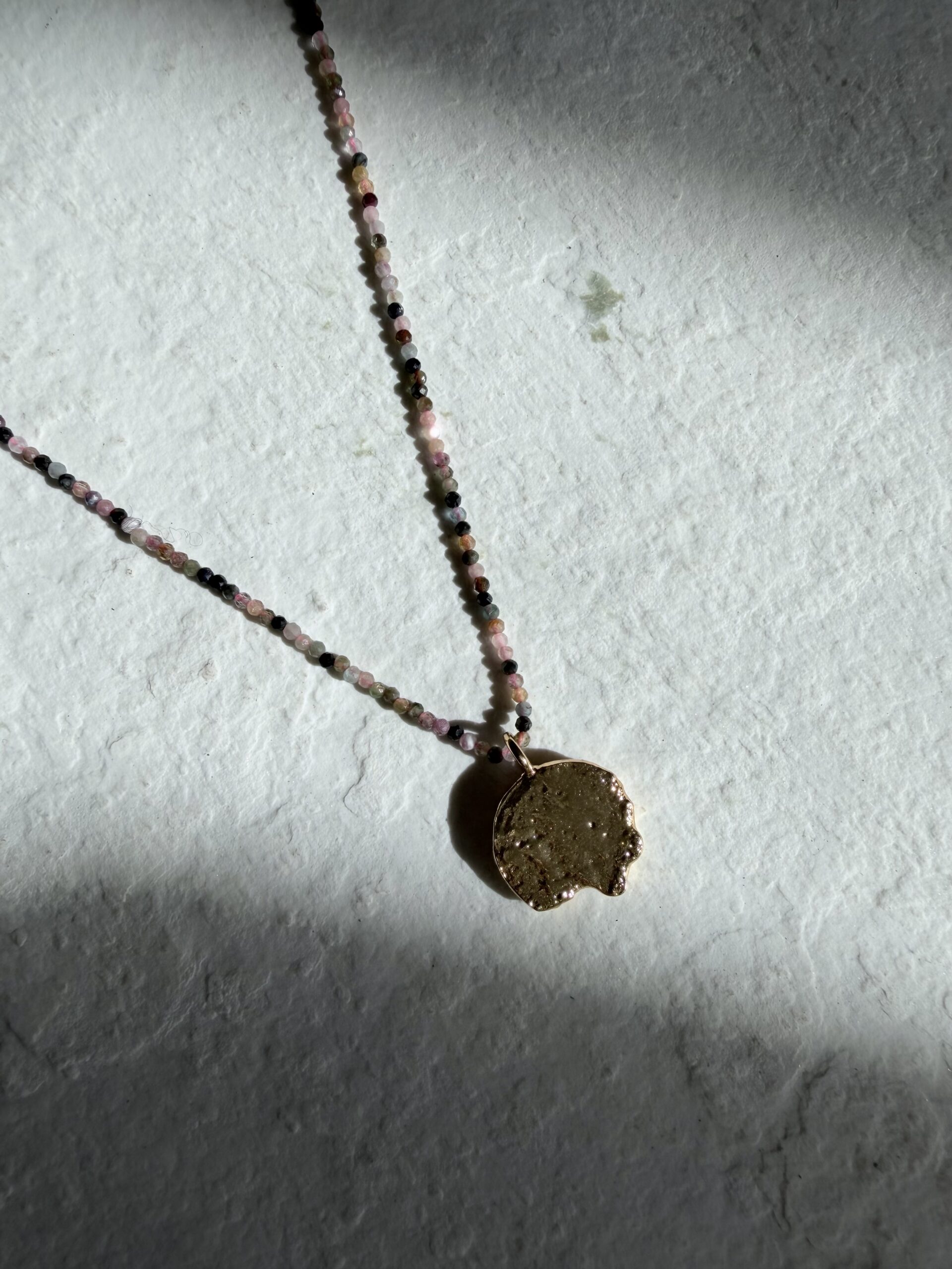 Collier MÉDAILLE Tourmaline – Image 3